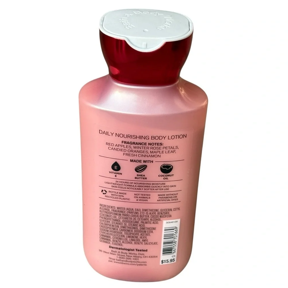 Bath & Body Works Winter Candy Apple Body Lotion 8 oz
